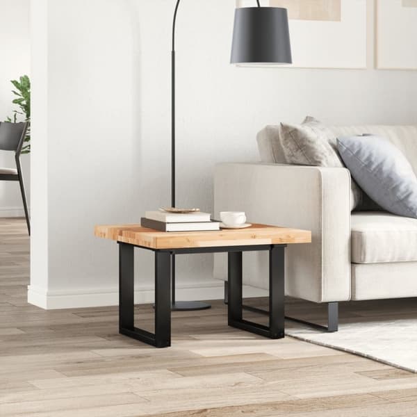 vidaXL Bordsskiva fyrkantig 60x60x4 cm massivt akaciaträ