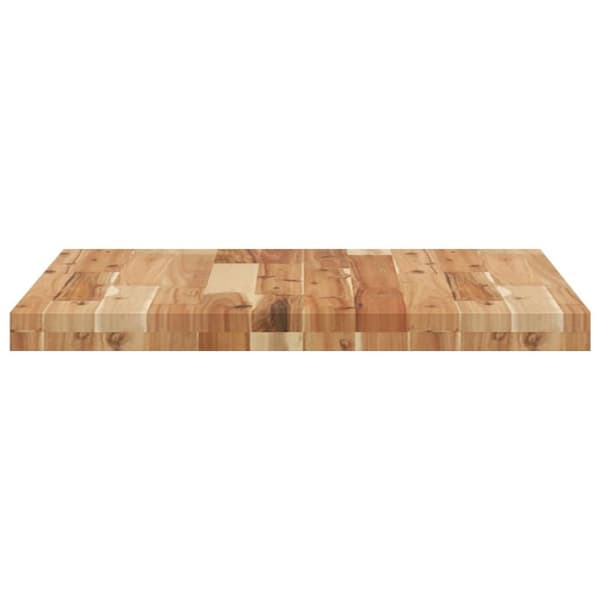 vidaXL Bordsskiva fyrkantig 60x60x4 cm massivt akaciaträ