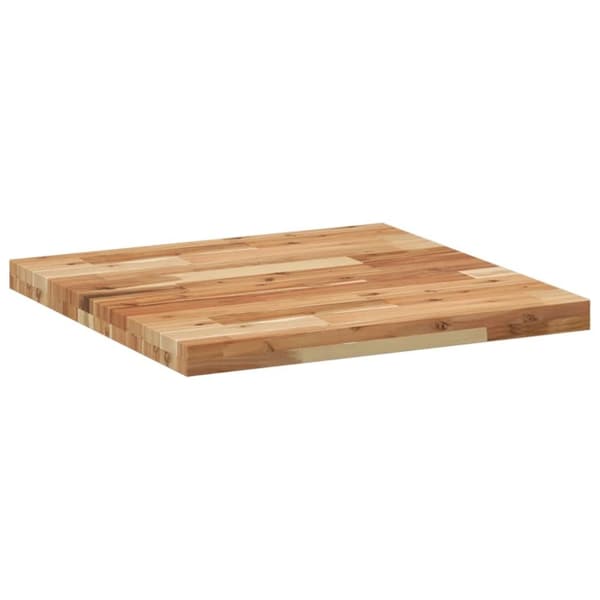 vidaXL Bordsskiva fyrkantig 60x60x4 cm massivt akaciaträ
