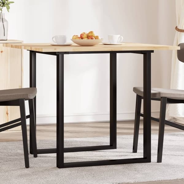 vidaXL Bordplate firkantet 90x90x2 cm heltre akasie