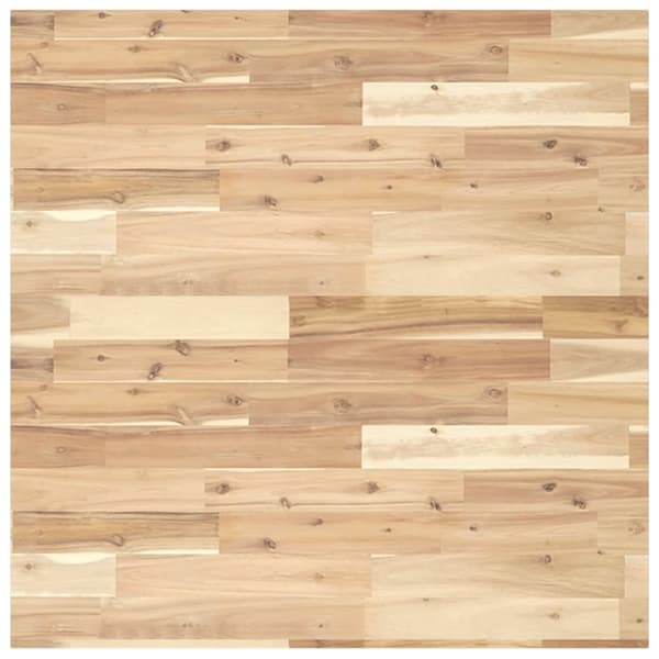 vidaXL Bordsskiva fyrkantig 90x90x2 cm massivt akaciaträ
