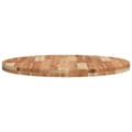 Miniatyrbilde 7 av 10: vidaXL Bordplate rund Ø80x4 cm heltre akasie