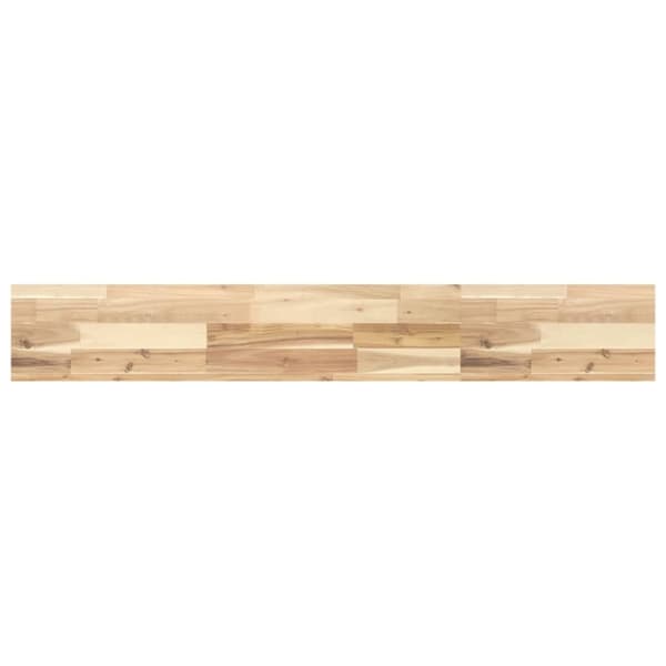 vidaXL Bordsskiva 120x20x4 cm rektangulär massiv akacia