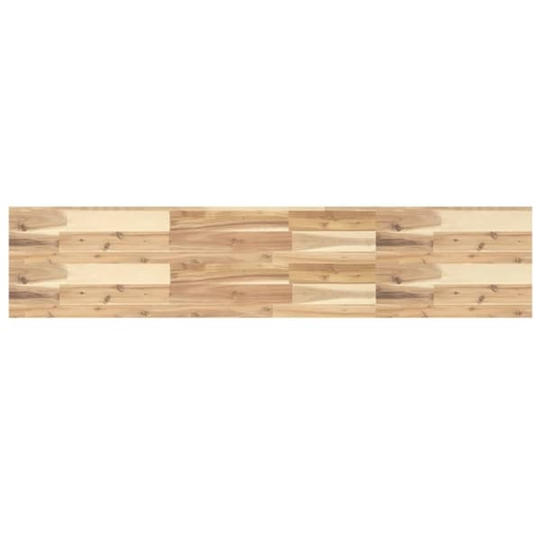 vidaXL Bordsskiva 120x30x4 cm rektangulär massiv akacia