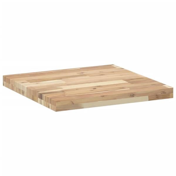 vidaXL Bordsskiva fyrkantig 50x50x4 cm massivt akaciaträ
