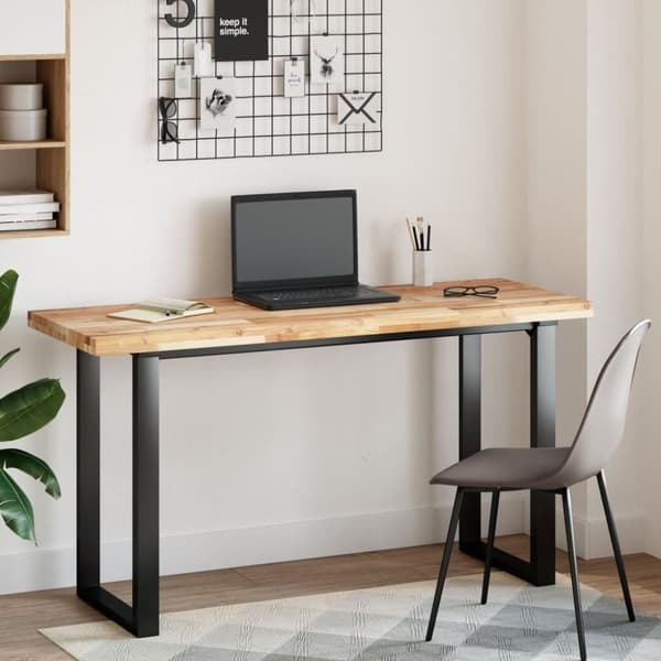 vidaXL Bordsskiva rektangulär 120x50x4 cm massivt akaciaträ