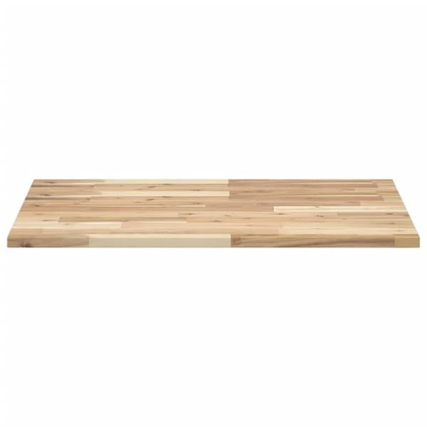 vidaXL Bordplate rektangulær 100x60x2 cm heltre akasie