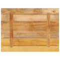 Pikkukuva 5 / 9: vidaXL Pöytälevy 90x60x2,5 cm suorakaide karkea täysi mangopuu