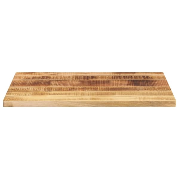 vidaXL Bordplate 90x60x2,5 cm rektangulær grovt heltre mango