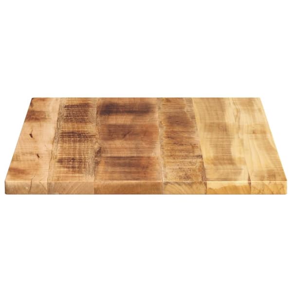 vidaXL Bordplate 90x60x2,5 cm rektangulær grovt heltre mango
