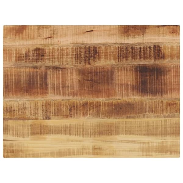 vidaXL Bordplate 90x60x2,5 cm rektangulær grovt heltre mango