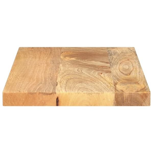 vidaXL bordplade 40x20x2,5 cm rektangulær massivt mangotræ