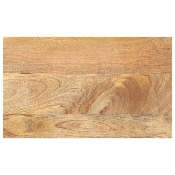 vidaXL bordplade 50x20x2,5 cm rektangulær massivt mangotræ
