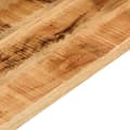 Miniatyrbillede 7 af 9: vidaXL bordplade 80x70x1,5 cm rektangulær massivt ru mangotræ