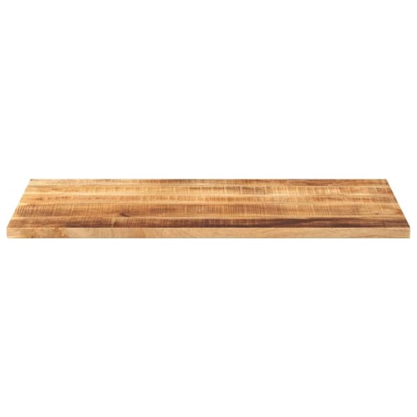 vidaXL bordplade 100x70x2,5 cm rektangulær massivt ru mangotræ