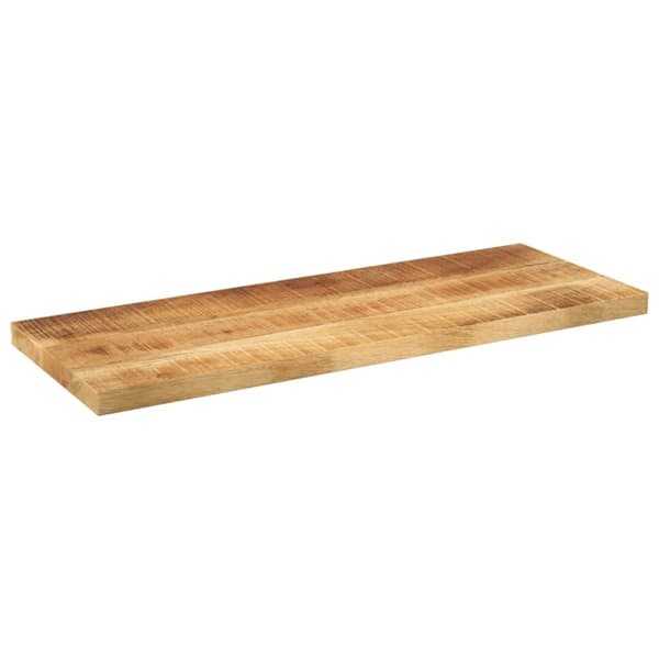 vidaXL Pöytälevy 70x40x3,8 cm suorakaide karkea täysi mangopuu