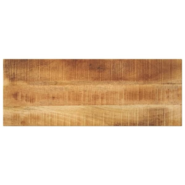 vidaXL Pöytälevy 70x40x3,8 cm suorakaide karkea täysi mangopuu