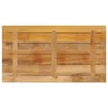 Pikkukuva 5 / 9: vidaXL Pöytälevy 120x70x2,5 cm suorakaide karkea täysi mangopuu