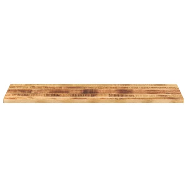 vidaXL bordplade 140x50x2,5 cm rektangulær massivt ru mangotræ