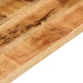 Miniatyrbilde 7 av 9: vidaXL Bordplate 100x70x2,5 cm rektangulær grovt heltre mango