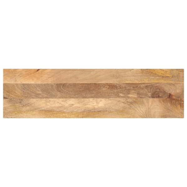 vidaXL Bordplate 100x20x2,5 cm rektangulær heltre mango