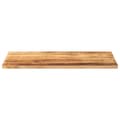 Miniatyrbillede 3 af 9: vidaXL bordplade 120x50x2,5 cm rektangulær massivt ru mangotræ