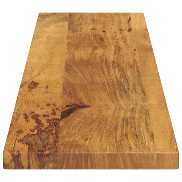 vidaXL bordplade 140x30x2,5 cm rektangulær massivt mangotræ