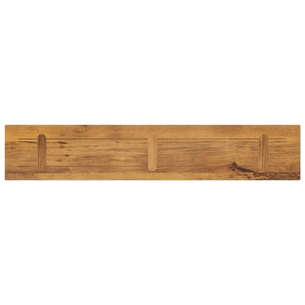 vidaXL bordplade 140x30x2,5 cm rektangulær massivt mangotræ