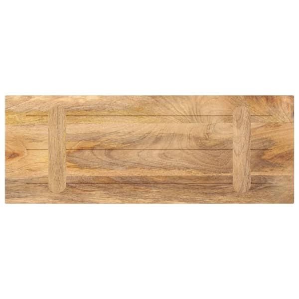 vidaXL Pöytälevy 80x40x2,5 cm suorakaide täysi mangopuu