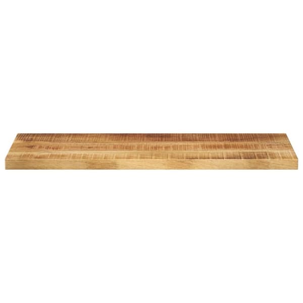 vidaXL Bordsskiva 70x40x3,8 cm rektangulär massivt grovt mangoträ