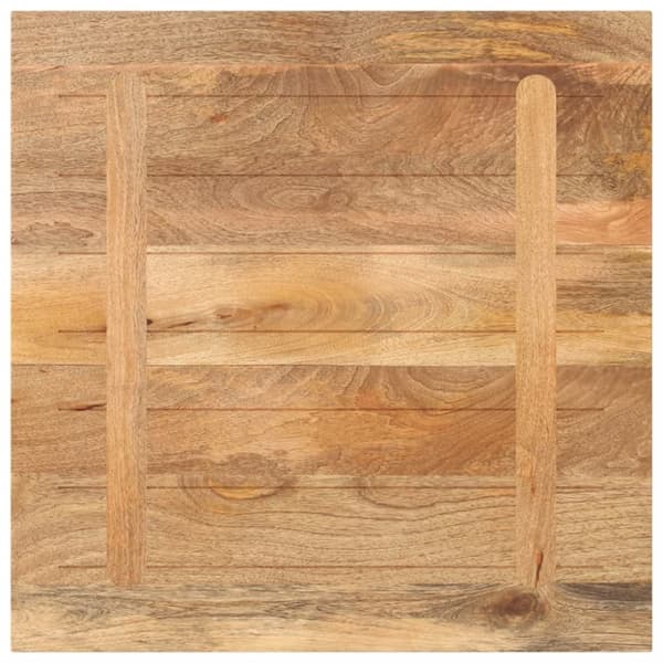 vidaXL Bordsskiva 70x70x2,5 cm fyrkantig massivt mango-trä