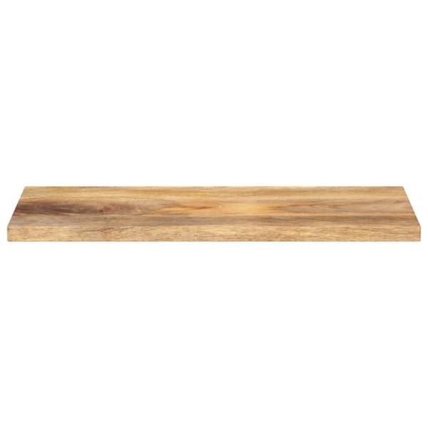 vidaXL Pöytälevy 80x20x2,5 cm suorakaide karkea täysi mangopuu