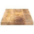 Pikkukuva 4 / 9: vidaXL Pöytälevy 80x20x2,5 cm suorakaide karkea täysi mangopuu