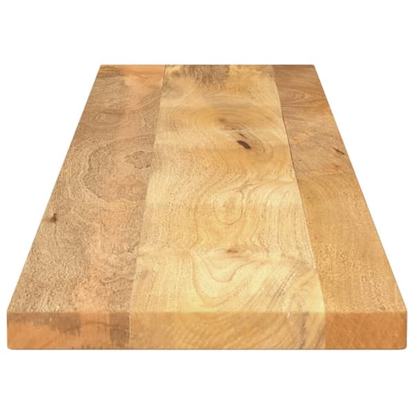 vidaXL Pöytälevy 140x20x2,5 cm suorakaide täysi mangopuu