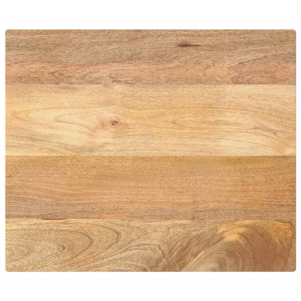 vidaXL bordplade 60x50x2,5 cm rektangulær massivt mangotræ