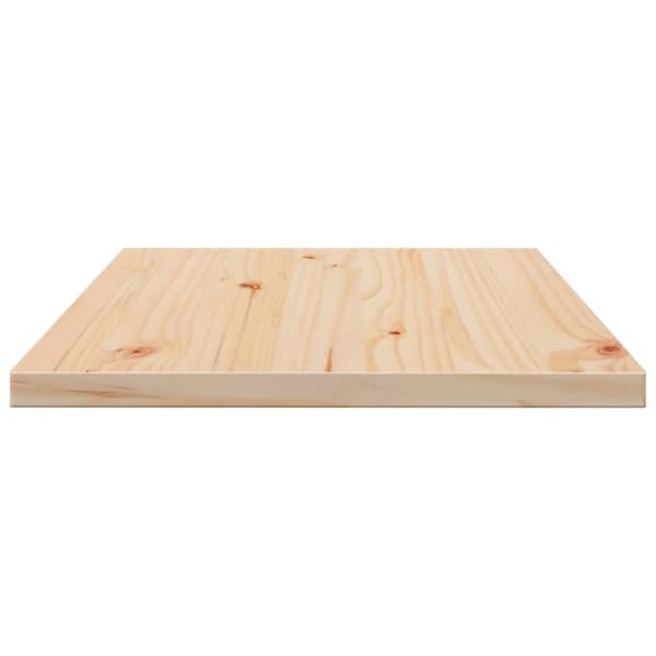 bordplader 2 stk. 90x45x2,5 cm rektangulær massivt fyrretræ