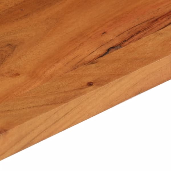 bordplade 60x50x2,5 cm rektangulær massivt akacietræ