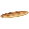 Miniatyrbillede 2 af 8: bordplade 90x40x2,5 cm oval massivt mangotræ