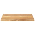 Miniatyrbillede 3 af 9: bordplade 80x50x3,8 cm rektangulær massivt mangotræ