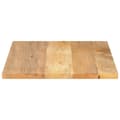 Miniatyrbillede 4 af 9: bordplade 80x50x3,8 cm rektangulær massivt mangotræ