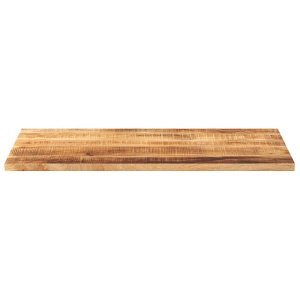 bordplade 100x70x2,5 cm rektangulær massivt ru mangotræ