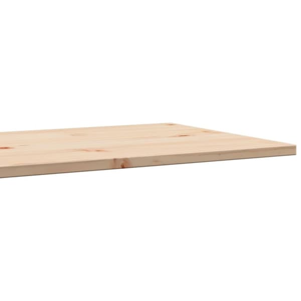 bordplader 2 stk. 90x45x1,7 cm rektangulær massivt fyrretræ