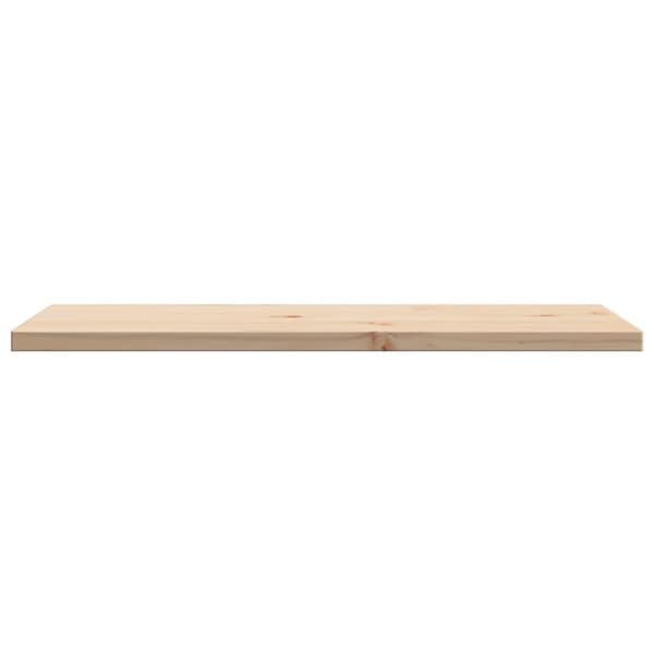 Bordsskivor 2 st 80x40x2,5 cm rektangulär massiv furu