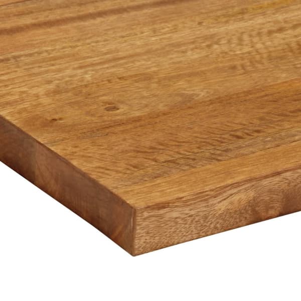 Bordsskiva 70x70x2,5 cm fyrkantig massivt mango-trä