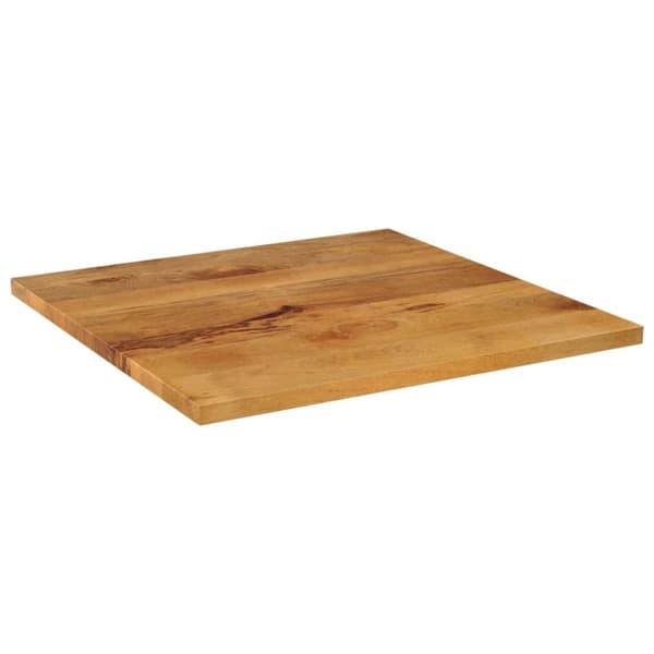 Bordsskiva 70x70x2,5 cm fyrkantig massivt mango-trä