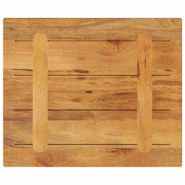 bordplade 60x50x3,8 cm rektangulær massivt mangotræ