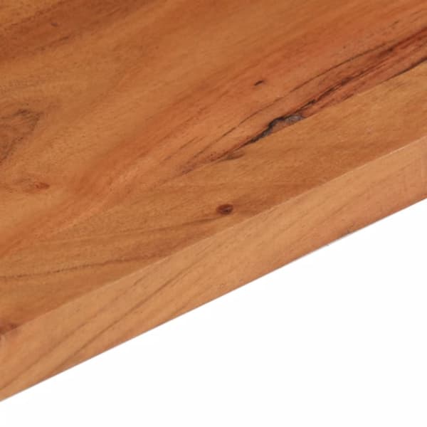 bordplade 140x60x2,5 cm rektangulær massivt akacietræ