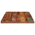 Miniatyrbillede 4 af 9: bordplade 60x50x3,8 cm rektangulær massivt genbrugstræ
