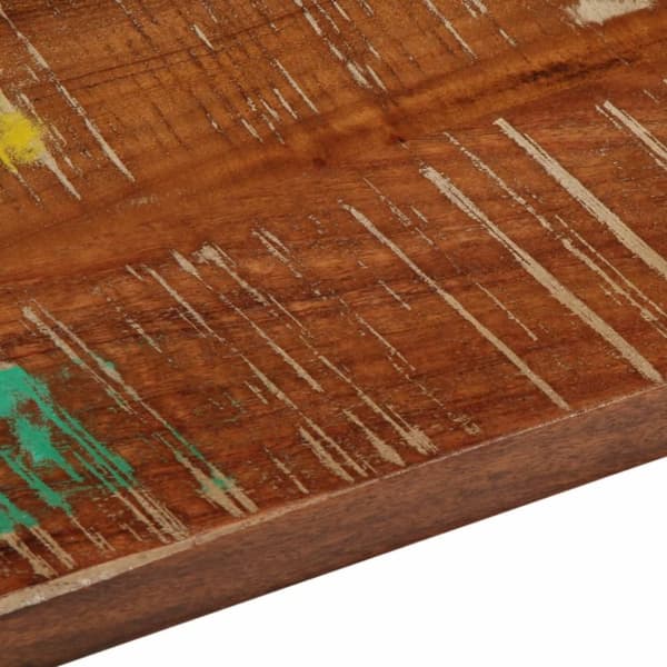 bordplade 60x50x3,8 cm rektangulær massivt genbrugstræ