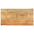 Miniatyrbillede 5 af 9: bordplade 100x60x2,5 cm naturlig kant massivt mangotræ